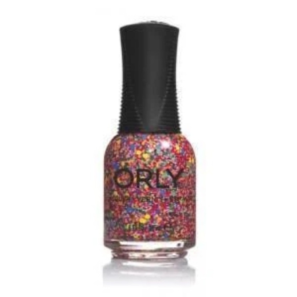 ORLY Turn It Up Nail Polish 20856 Confetti Glitter Topper NEW